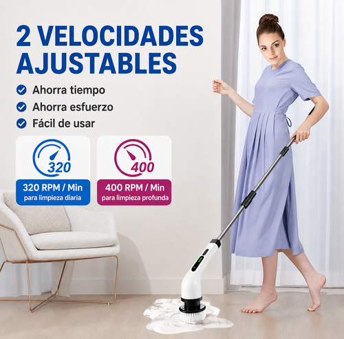 Cepillo Eléctrico MultiClean 9 en 1