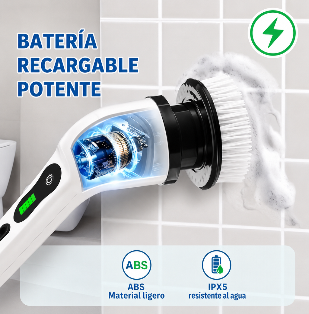 Cepillo Eléctrico MultiClean 9 en 1